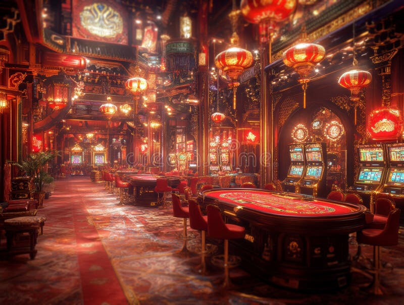 金沙 金沙娱乐城 游戏大厅内景